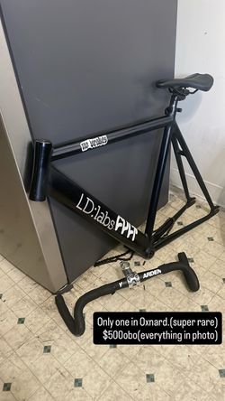 Aero mk2 LD:labs  Fixed Gear Bike Frame
