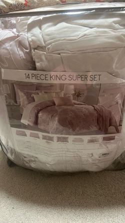 14 Piece King Super Bedding Set