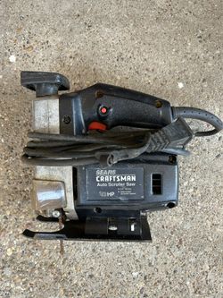 Jigsaw Sears Craftsman Auto Scroller Saw