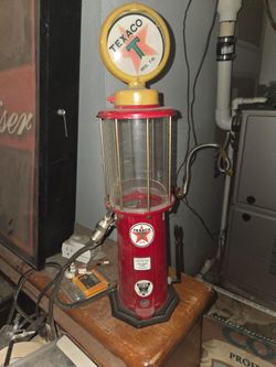 Texaco gum ball machine