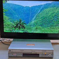 Panasonic  DVD/VHS Combo DMR-ES30V Player Recorder  Tested Works
