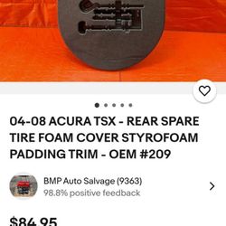 Acura Spare Foam