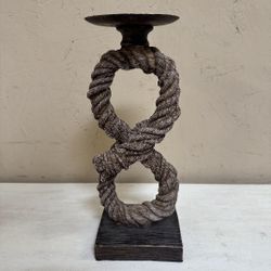 Pier 1 Nautical Rope Candleholder