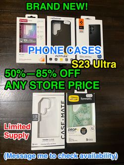 📱 Brand New Samsung Galaxy S23 Ultra Phone Cases OtterBox ZAGG More 🔥