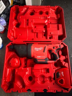 Milwaukee M12 12-Volt Lithium-Ion Cordless Airsnake Drain Cleaning Air Gun Kit
