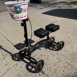Knee Scooter with Basket