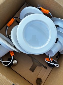 Recessed lights 4” diameter new