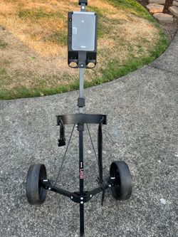 Laser Two-Wheel Push Golf Trolley
