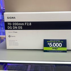 Sigma 70-200mm F2.8 For Sony