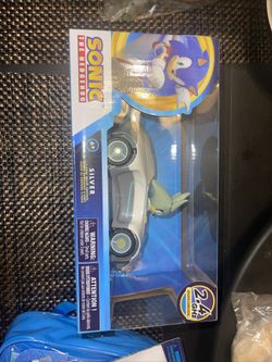 Sonic The Hedgehog Silver RC Remote Controlled Car