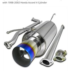 1(contact info removed) Honda Accord Catback exhaust 4Cyl