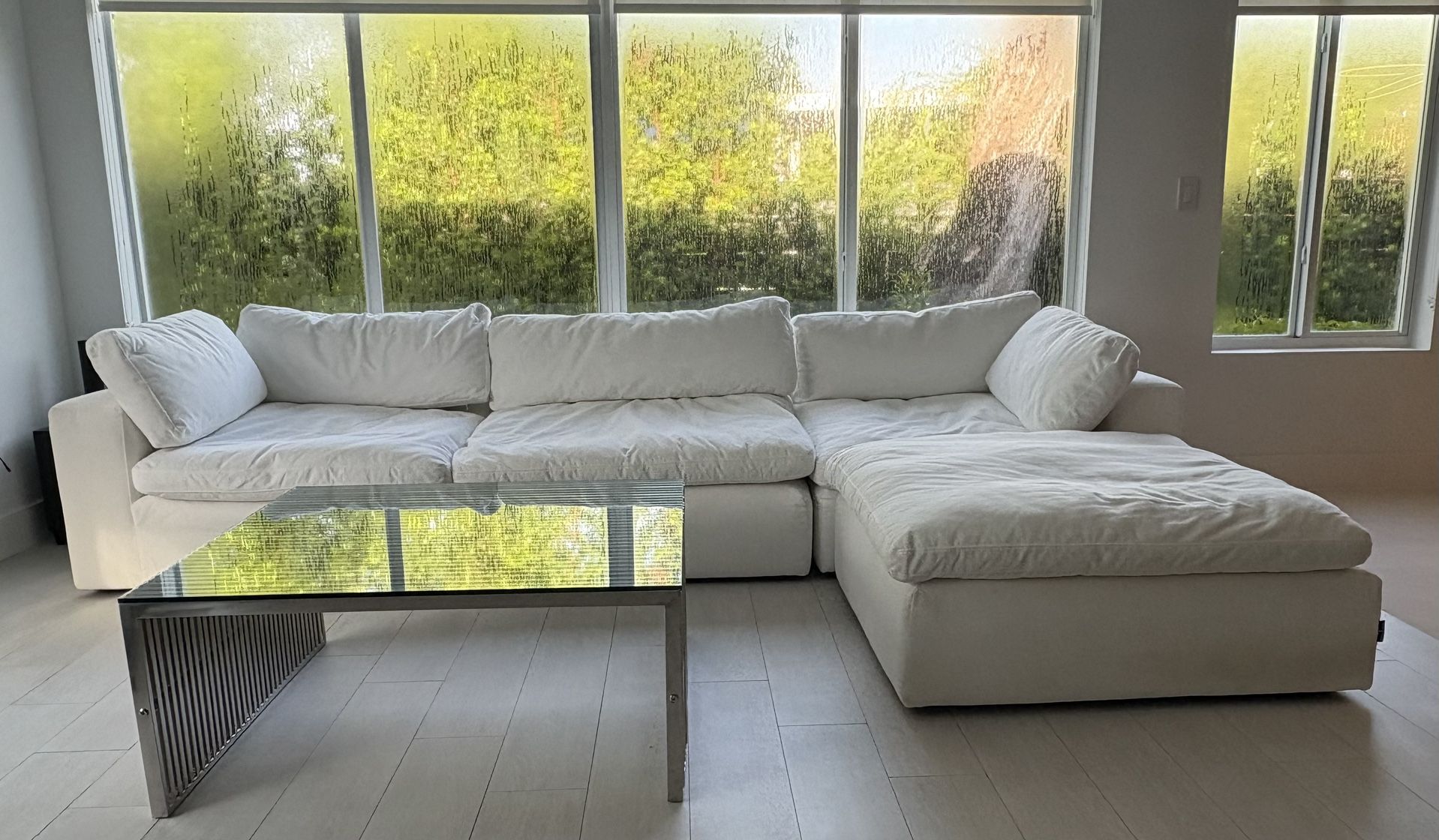 Bloom 4-Piece Modular Sofa White