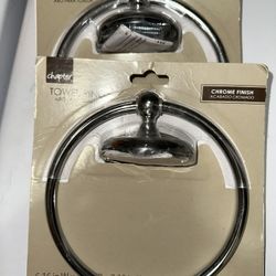  Towel Holder Chrome Silver 