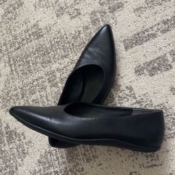 Vince Lex Womens Leather Pointed Toe Ballet Flats Size 9 
