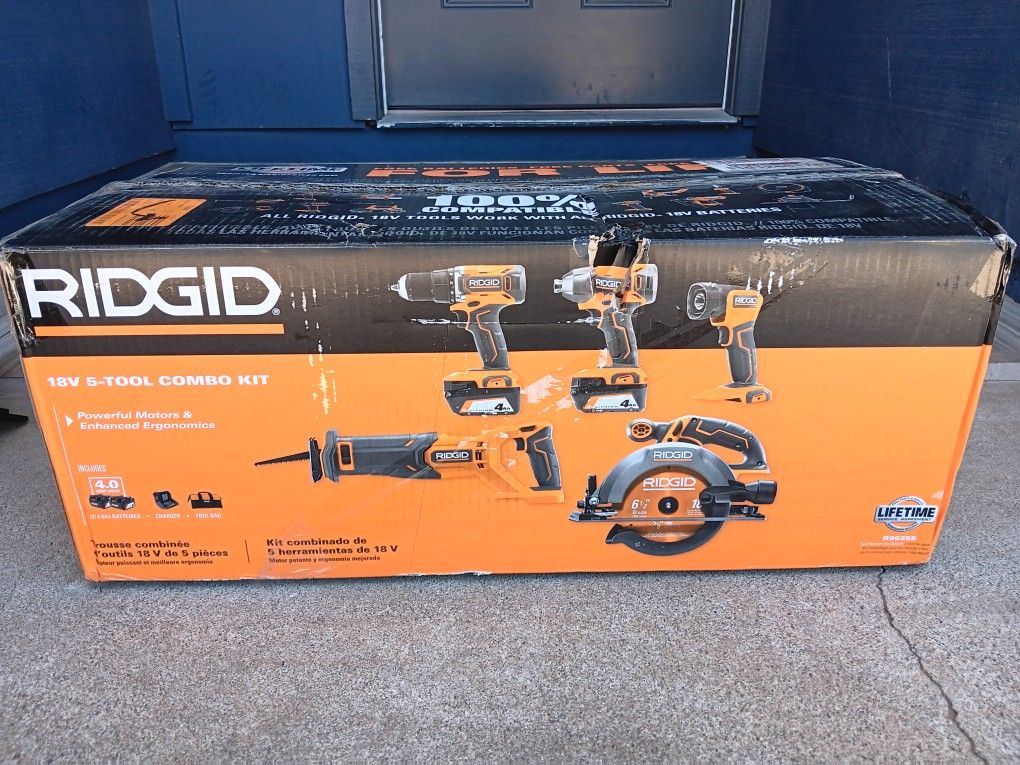 TOOL SET RIDGID 