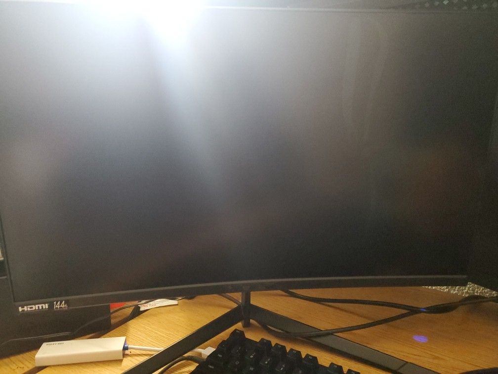 Spectre 24" curved monitor