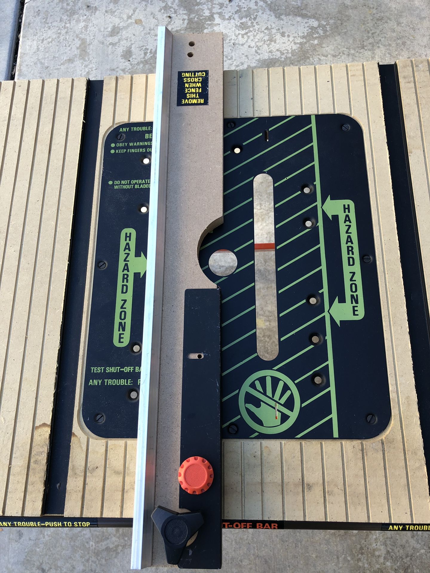 Hirsh Combination Saw Table most circular saws, routers