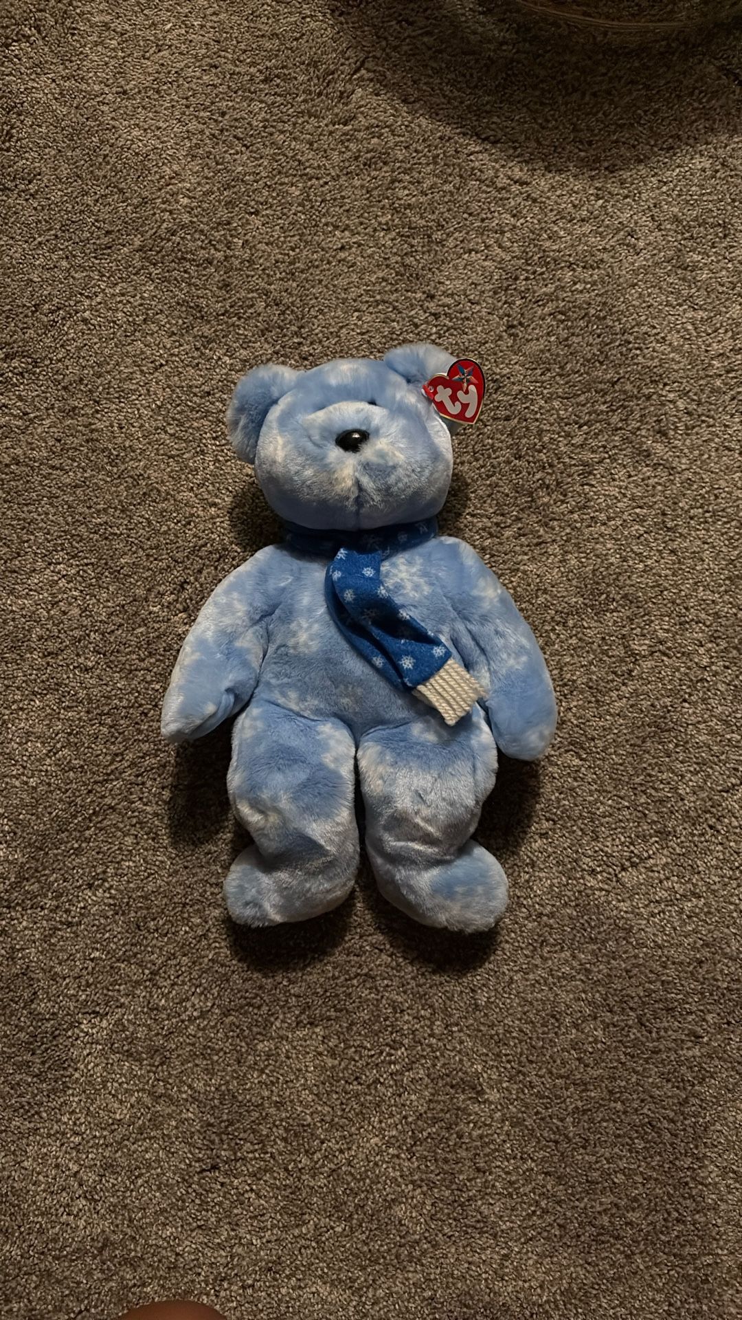 ORIGINAL 1999 TY Beanie Baby Holiday Teddy Bear
