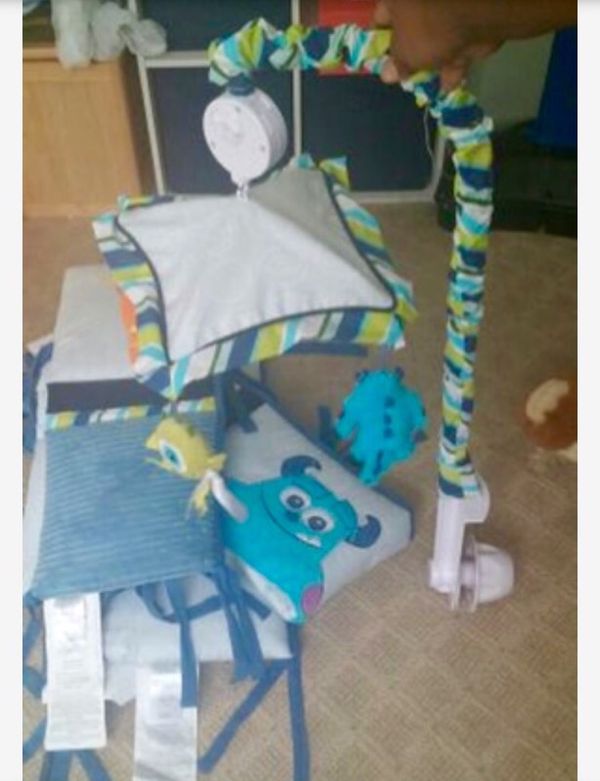 Baby Disney Monsters Inc Crib Set For Sale In Hialeah Fl Offerup