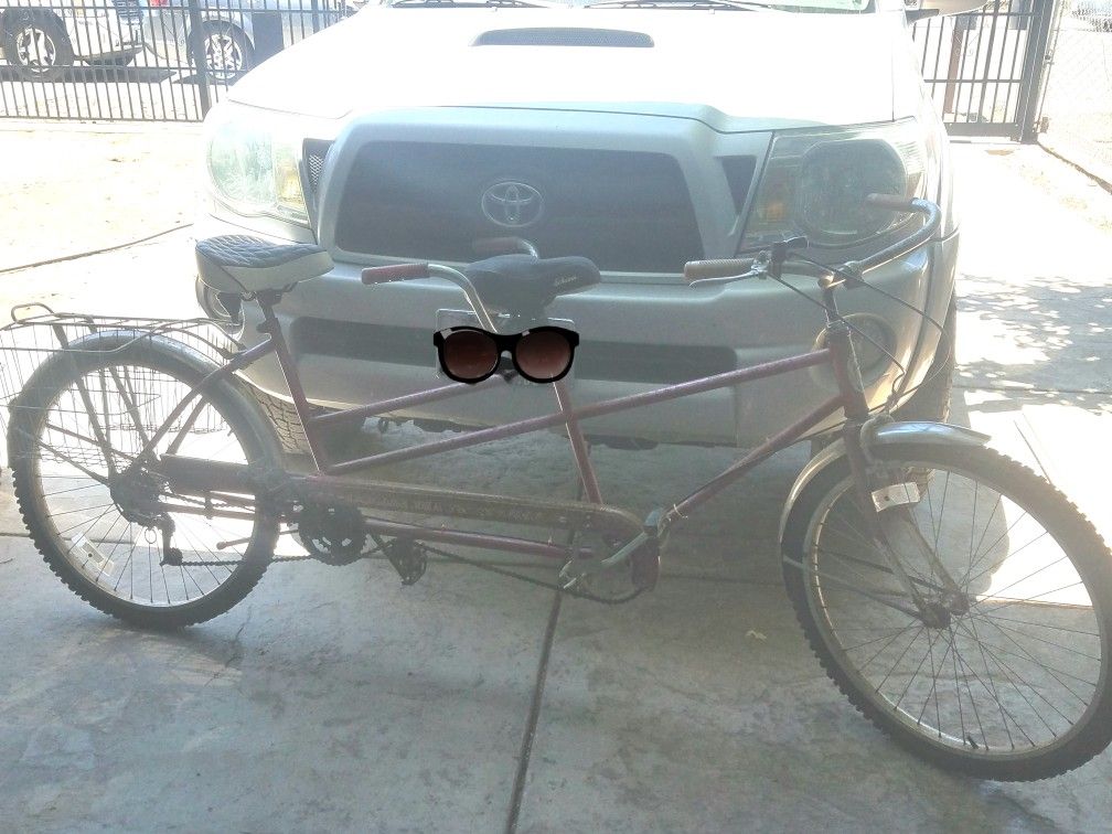 2 person vintage bicycle