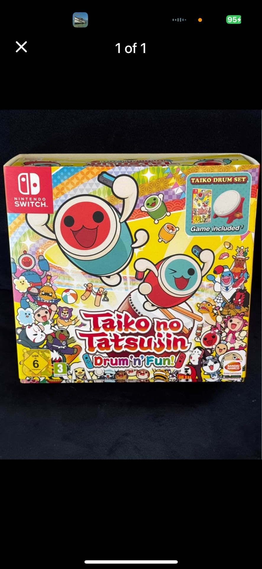 Taikono Tatsujin Drum And Fun Nintendo Switch 