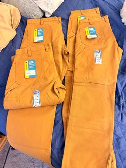 $40 each CARHARTT Work Jeans Relaxed Straight Sizes 38x34 32x32 32x34 30x30 New Nuevos