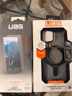 Samsung Galaxy S24 Ultra UAG  phone case and screen protector