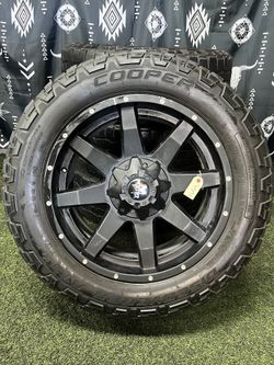 Off Road Monster 20x9 Chevy Silverado 6x139.7 6 Lug 20 Inch Wheels
