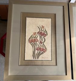 Framed artwork