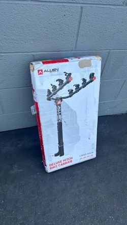 Allen Sports Deluxe 4-Bicycle Hitch Mounted Bike Rack Carrier,
