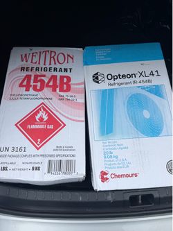 R454 Weitron and Opteon brands
