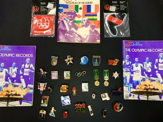 Estate find 38 piece OLYMPICS collection! Rare