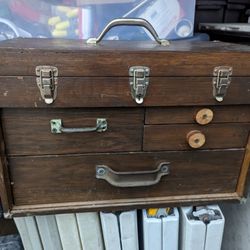 Vintage Tool Box Organizer 
