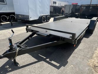 2025 Sky Trailers Car / Racing Trailer 8.5X18 Metal Deck