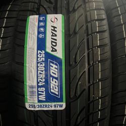 255 30 24 New Tires