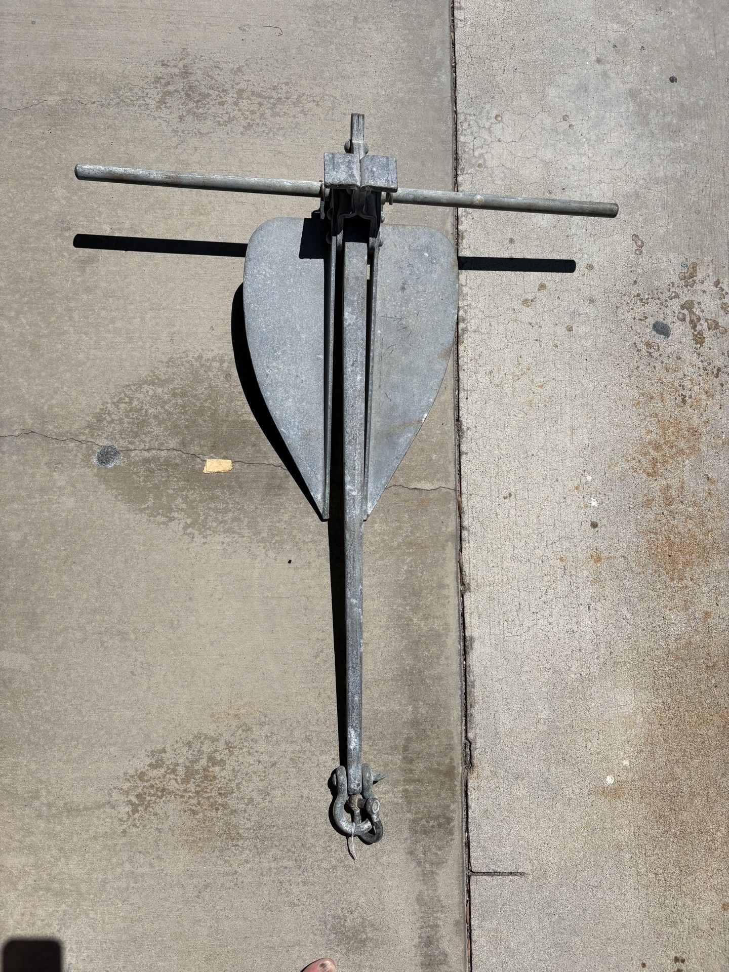 Danforth (fluke) Anchor.