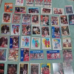Lot Of 45 Michael Jordan  Basket Ball Cards