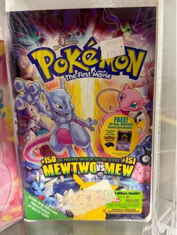 Vintage Pokemon VHS Duo