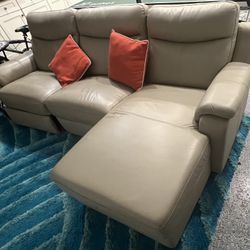 Italian Sectional - Real Leather