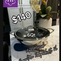 Princess House Antiadherente 6qt Y Cuchara Nonstick