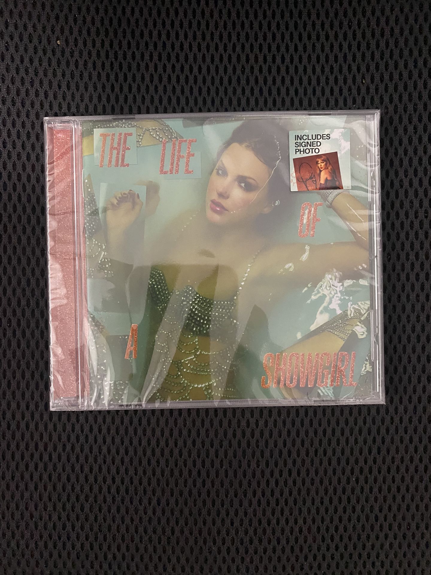 Taylor Swift Life Of A Showgirl CD + Signed Photo