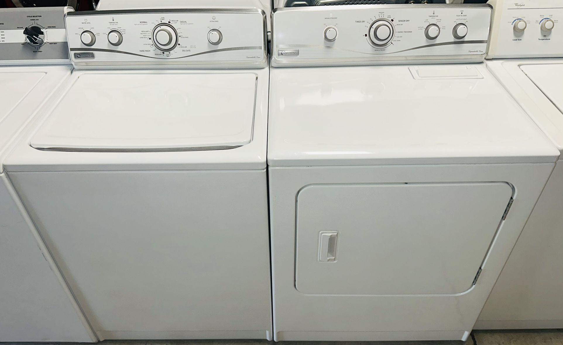 Maytag Washer and Electric Dryer Set 