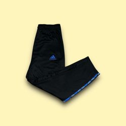 Adidas aeroready 3 stripe tapered track pants black men’s small 