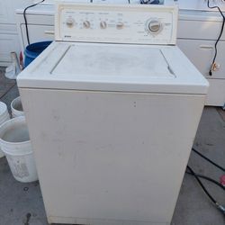 Tan Color Kenmore Washer Working  Condition 