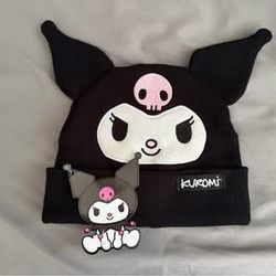 Official Sanrio Kuromi beanie