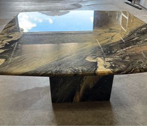 Marble coffee table
