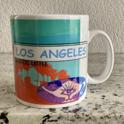 Starbucks Los Angeles 1999 Collector Series Barista Coffee Mug Cup 20 Oz