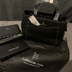 London Fog Handbag & Wallet Set 