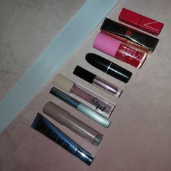 9-Piece High-End Lip Lot (Rare Beauty, EADEM, NARS, MAC, Estée Lauder + More) — $220+ Retail Value!