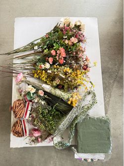 artificial flowers lot